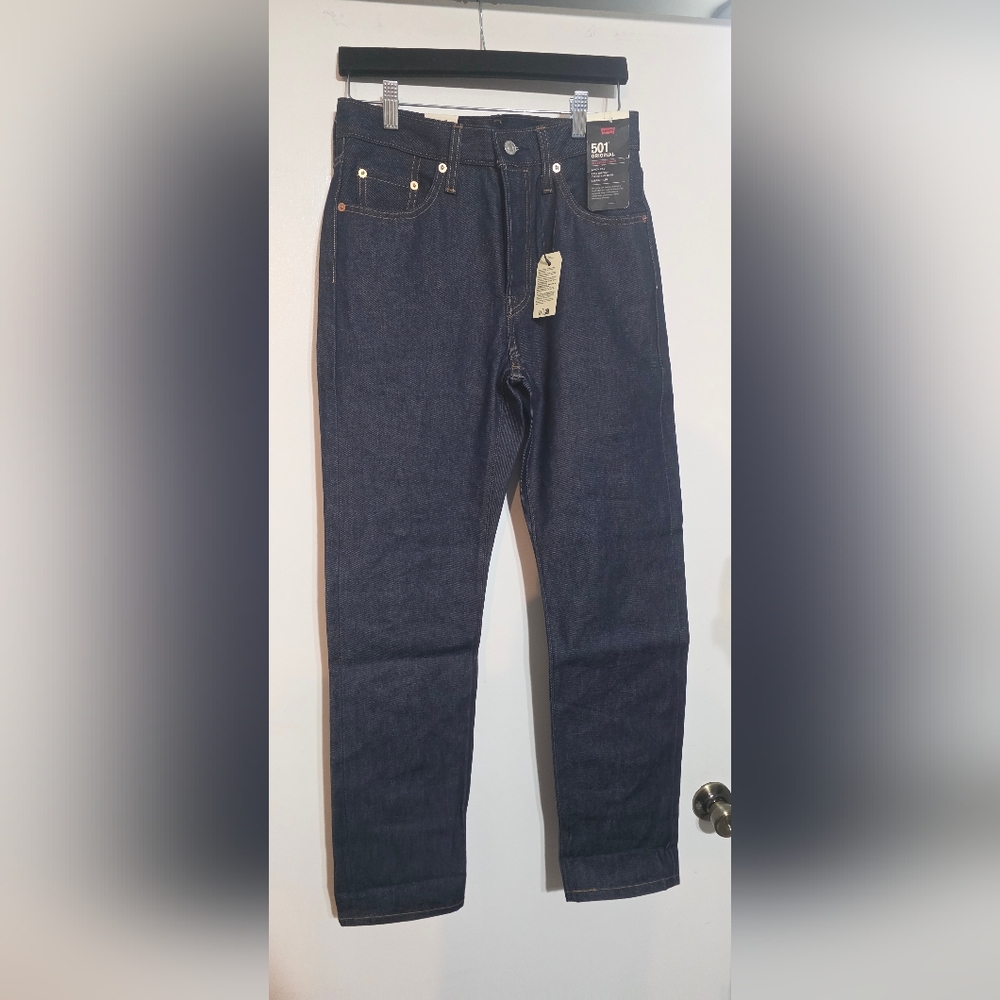 Levi's Womens 501 Original Selvedge Jean Blue No Stretch Size 26 X 30 NWT